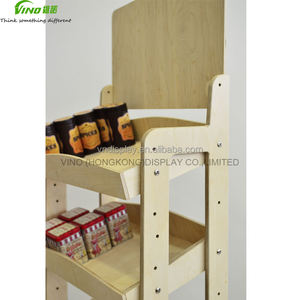 Vino 5-Tier Metallic Light Duty Single-Sided Knock-down Freestanding Supermarket Rack Retail Floor Display <b>Stand</b> <b>Coffee</b> Bags - Product Image 2