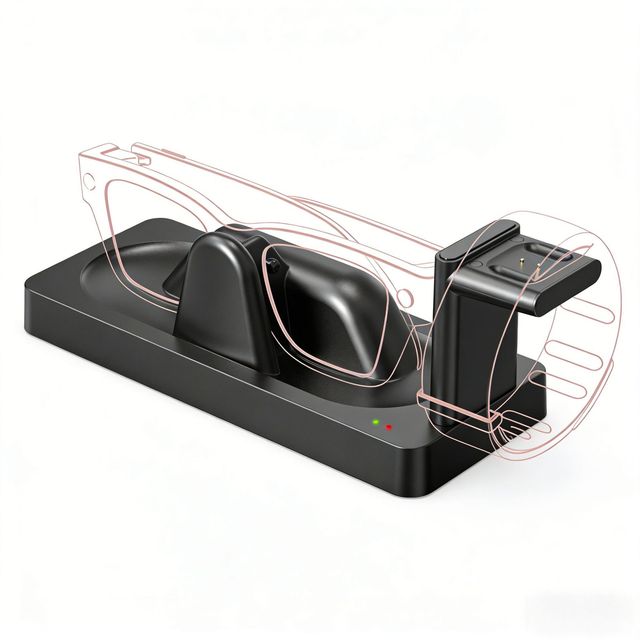 For Ray-Ban Display Smart Glasses Charging Stand with ABS Material Neural Band Wristband Compatible for Ray-Ban AI Gl Guangdong