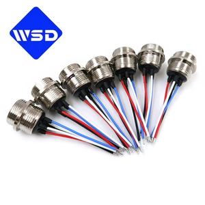 Câble de connexion aviation étanche WSD Factory OEM personnalisé GX12 GX16 à joint de bout, 2-10 broches, faisceau de câblage - Product Image 3
