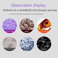 12000x~50000x Magnification Microscope for Biology Teaching, Intended for Primary and Secondary School Students