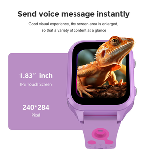 LT56 Kinder GPS Smartwatch 4G SOS WiFi Kamera IP67 Wasserdicht Herzfrequenz-Tracker <span class=keywords><strong>E</strong></span>-Navigation SIM-Karten Smartwatch - Product Image 4