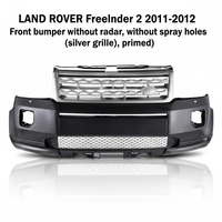 Pare-chocs avant apprêté avec trous et calandre argentée LR025828-B/034176/034186/31650 pour LAND ROVER Freelander 2 2011-2012