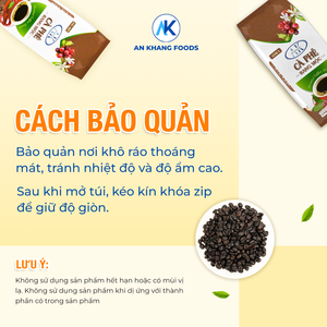 กาแฟเวียดนามคั่วบดเต็มเมล็ด รสเข้มข้น กลิ่นหอม 100% โรบัสต้า บรรจุภัณฑ์แบบแพ็คใหญ่ รสชาติเข้มข้น - Product Image 3