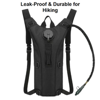 Sac à dos d'hydratation avec poche à eau de 3 L, sac à eau tactique pour la randonnée, le vélo, la course à pied, la marche et l'escalade