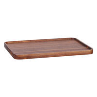 Ensemble de boîtes en verre avec couvercles en bois d'acacia et plateau pour l'organisation et le rangement de la cuisine, 6 pièces, 300 ml, pour les collations