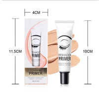 Base de Fard à Paupières Longue Durée 12ml, Imperméable, Correcteur, Formule Minérale Scintillante, Texture Crème Lactée Métallique Légère pour les Yeux
