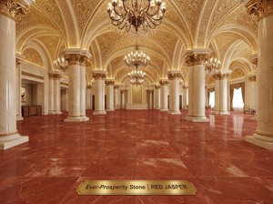 Dalle de marbre rouge Rosso Toscana naturel, <span class=keywords><strong>pierre</strong></span> polie pour les murs et les sols des halls d'hôtel - Product Image 6
