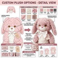 Peluche personnalisée OEM en gros, lapin parfumé super doux, peluche aromathérapie avec sachet parfumé pour cadeau, mascotte de marque
