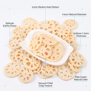 Chips <span class=keywords><strong>de</strong></span> Raíz <span class=keywords><strong>de</strong></span> Loto Fritos al Vacío Naturales, Crujientes y Salados, Snack Vegetal, Proveedor <span class=keywords><strong>de</strong></span> <span class=keywords><strong>Alimentos</strong></span> Saludables al <span class=keywords><strong>por</strong></span> Mayor OEM - Product Image 3