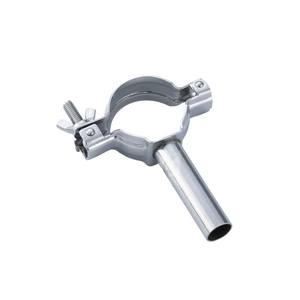 Vente en gros de supports de tuyaux réglables en acier inoxydable 304, collier de serrage télescopique à verrouillage soudé, catégorie des colliers de serrage pour tuyaux - Product Image 1