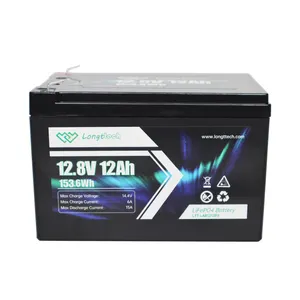 Pin Dự Trữ Năng Lượng Mặt Trời 12V 12Ah 54Ah 100Ah Hàng EU Giao Hàng Nhanh Cho Xe Nâng RV Du Thuyền