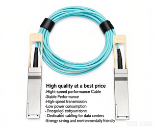 Ytopto สายเคเบิลออปติคอล400g, สายเคเบิลออปติคอลที่ใช้งาน QSFP-DD ความเร็วสูง AOC ทดสอบ100% สำหรับการเชื่อมต่อระหว่างเซิร์ฟเวอร์ความหนาแน่นสูงของซิสโก/อาริสต้า - Product Image 3