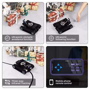 Kits éducatifs robotiques programmables Esp32 <span class=keywords><strong>Kit</strong></span> de voiture de réservoir de tige <span class=keywords><strong>Kit</strong></span> de bras de <span class=keywords><strong>robot</strong></span> Raspberry Pi pour enfants et adultes - Product Image 3