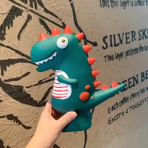Groothandel Plastic Dinosaurus Spaarpot Spaarpot Geldkist Aangepaste Vorm Unieke Ontwerp Geldbank