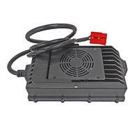 Chargeur de batterie étanche 72V 15A 20A IP67 pour les batteries plomb-acide à économie d'énergie chariot de golf de bateau électrique alimentation extérieure