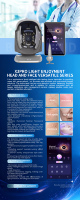 Analyseur de peau esthétique, machine d'analyse cutanée, petit analyseur d'hydratation de la peau X3 Pro, testeur/analyseur d'élasticité cutanée