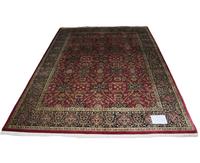 Tapis 100% laine noué à la main de haute qualité motif abstrait brodé du fabricant indien meilleur prix pour le salon