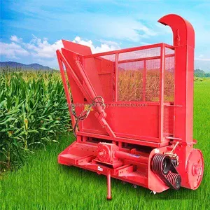 Corn silage harvester machine single row silage forage harvester cotton straw recycling machine grass cutter