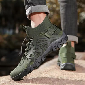 Botas Chelsea de Alta Calidad para Hombre, Talla Grande, Zapatos de Cuero, Impermeables, Antideslizantes, Resistentes al Desgaste, Cómodos, Transpirables y Ligeros - Product Image 3