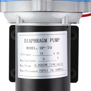 Dp-70 High Flow Electrical Diaphragm Pump Agricultural 12v 24v Self Priming <b>Sprayer</b> Water Self Priming Pump Dp-70 Hao Quan - Product Image 3