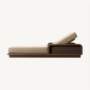 Chaise longue minimaliste moderne pour l'extérieur en alliage d'aluminium directement <span class=keywords><strong>de</strong></span> l'usine pour la piscine, la plage et le <span class=keywords><strong>bain</strong></span> <span class=keywords><strong>de</strong></span> <span class=keywords><strong>soleil</strong></span>. - Product Image 3