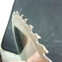 Lame de scie à rainurer en carbure de tungstène massif KUHO, fraise CNC pour l'acier, l'acier inoxydable, le cuivre, l'aluminium, le rainurage et la découpe