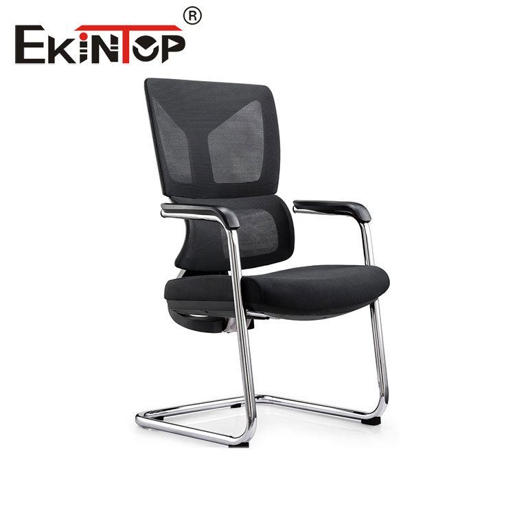 Chaise d'accueil noire D3111