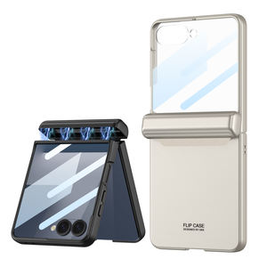 GKK Boîte à charnière <span class=keywords><strong>pour</strong></span> écran d'appareil photo en verre <span class=keywords><strong>Z</strong></span> <span class=keywords><strong>Flip</strong></span> 7 Case Shell <span class=keywords><strong>Z</strong></span> <span class=keywords><strong>Flip</strong></span> 6 Case Slim Fit Matte PC Cover for <span class=keywords><strong>Z</strong></span> <span class=keywords><strong>Flip</strong></span> <span class=keywords><strong>3</strong></span> 4 5 - Product Image 2