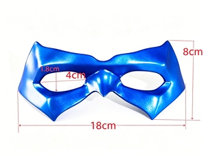 Masque d'Halloween en PVC souple, accessoires de costume de fête - Product Image 6