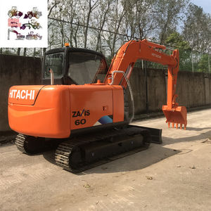 Japan Original Used Hitachi ZX60 Crawler Excavator 6ton <b>Engine</b> & Motor Mini Digger 2019 <b>Model</b> - Product Image 1