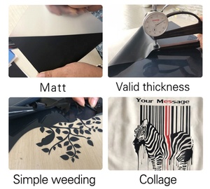 PU mat HTV <span class=keywords><strong>eflex</strong></span> — pu transfert thermique, fer sur le vinyle coréen pour t-shirts - Product Image 4