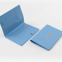 Couverture de carnet en cuir PU, couverture de journal minimaliste, couverture de bureau élégante rechargeable