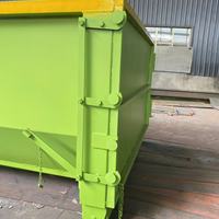 Conteneur à déchets industriel pour l'industrie de la gestion des déchets