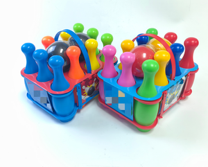 Mini jeu de bowling en plastique, jeu pour enfants, Offre Spéciale - Product Image 1