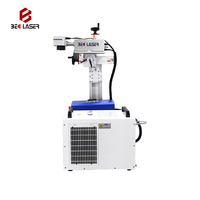 Machine de marquage laser en ligne à refroidissement par eau UV 3W 5W 10W de précision 0,1 mm pour tuyaux en plastique