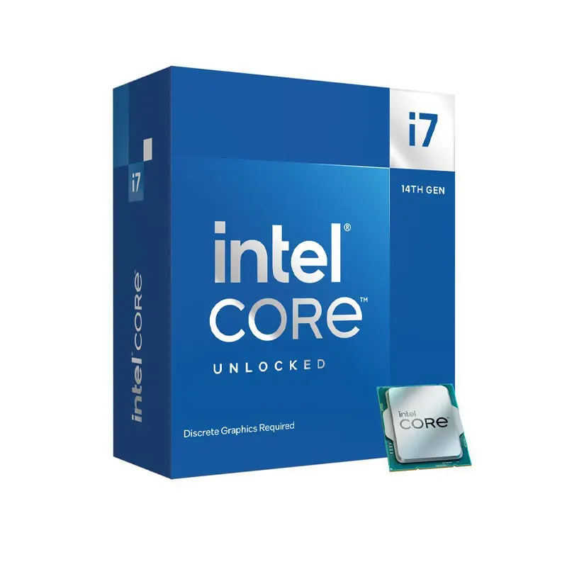Core I7-14700KF-Core I7 14e Gen 20-Core (8P 12e) Lga 1700 125W Geen Geïntegreerde Grafische Desktopprocessor-Bx8071514700kf