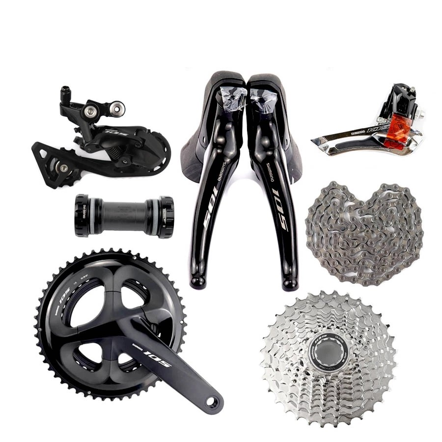 SHIMANO 105 R7000 Groupset - 2x11 Speed Road Bike Upgrade