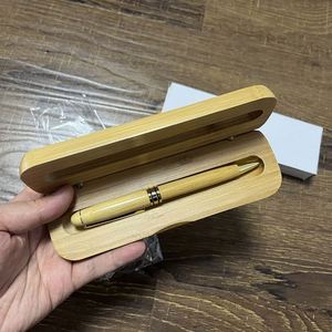 High Quality Luxury Gift Bamboo <b>Pen</b> <b>Box</b> Set Wood Ballpoint <b>Pen</b> With LOGO - Product Image 5