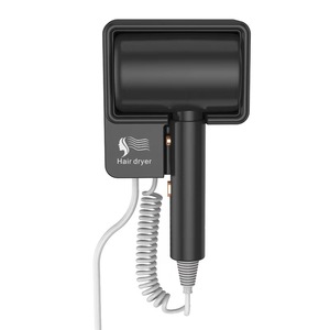 Secador de Pelo Iónico de Alta Velocidad Montado en la Pared con Boquilla Concentradora para Peinado en Casa, Hoteles, Viajes y Uso Comercial - Product Image 5