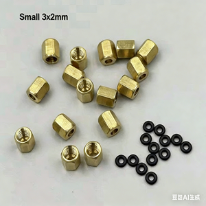 Conector grande y pequeño, tuerca de cobre y junta tórica para impresora Roland vs640i - Product Image 2