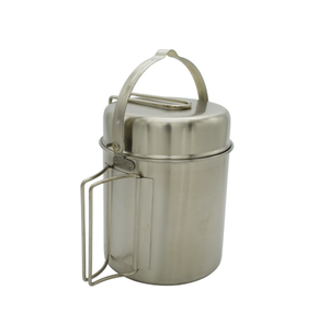 Casserole de cuisson portable personnalisable pour le camping, la randonnée et les voyages, avec couvercle multifonction et poêle à frire - Product Image 5