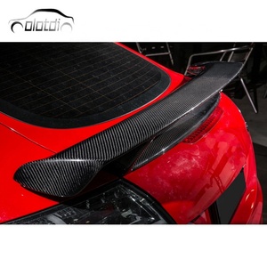 TTRS Style Carbon Fiber <b>Boot</b> Lip Rear Trunk Wing High Kick Spoiler Ducktail for Audi TT TTS MK2 2008-2014 - Product Image 5