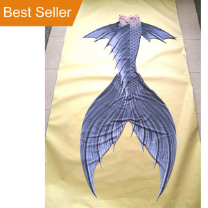 ชุดว่ายน้ำหางนางเงือกแบบโมโนฟินพร้อมตีนกบ - Product Image 1