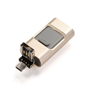 Custom a buon mercato <span class=keywords><strong>Otg</strong></span> USB Flash Drive 3 in 1 3.0 in metallo 32gb 64gb 128Gb 256Gb 512Gb <span class=keywords><strong>OTG</strong></span> USB Drive per Samsung, Huawei, Xiaomi, <span class=keywords><strong>iPhone</strong></span> - Product Image 6