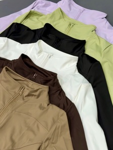 Chaqueta Deportiva de Manga Larga para Mujer, con Cierre, para Fitness, Yoga, Invierno, Cálida, para Gimnasio, Ropa Deportiva, para Correr, para Entrenamiento - Product Image 4