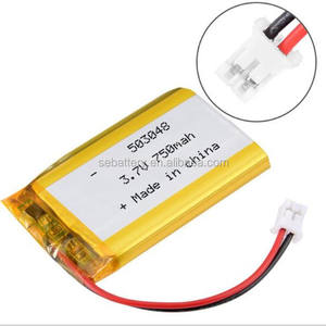 Заводской производитель солнечных батарей, литий-титанатный Аккумулятор 3,7 в <span class=keywords><strong>053048</strong></span> 750 мАч 503048 литий-полимерный литий-ионный аккумулятор <span class=keywords><strong>053048</strong></span> - Product Image 3