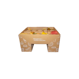 Bán buôn Bìa lật hộp cho bên trái cây món tráng miệng Snack Take-out Dã Ngoại hộp Platter Brunch ngâm nước sốt phục vụ dập nổi - Product Image 5