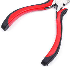 American Style Diagonal <b>Pliers</b> 5 Inch Spring Loaded Chrome Vanadium Steel Smooth Jaw Slanted Mouth Mini <b>Pliers</b> - Product Image 5