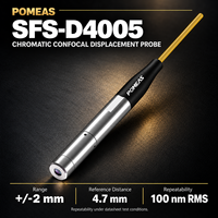 POMEAS SFS-D4005 Chromatic Confocal Displacement Probe, Rentang +/-2 mm, Jarak Referensi 4,7 mm, Pengulangan RMS 100 nm