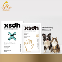 Gants de toilettage pour animaux de compagnie jetables en gros EUR PET, gants de nettoyage écologiques, gants de nettoyage pour animaux de compagnie